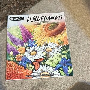 Crayola Wildflowers Coloring Book with Vibrant Colors